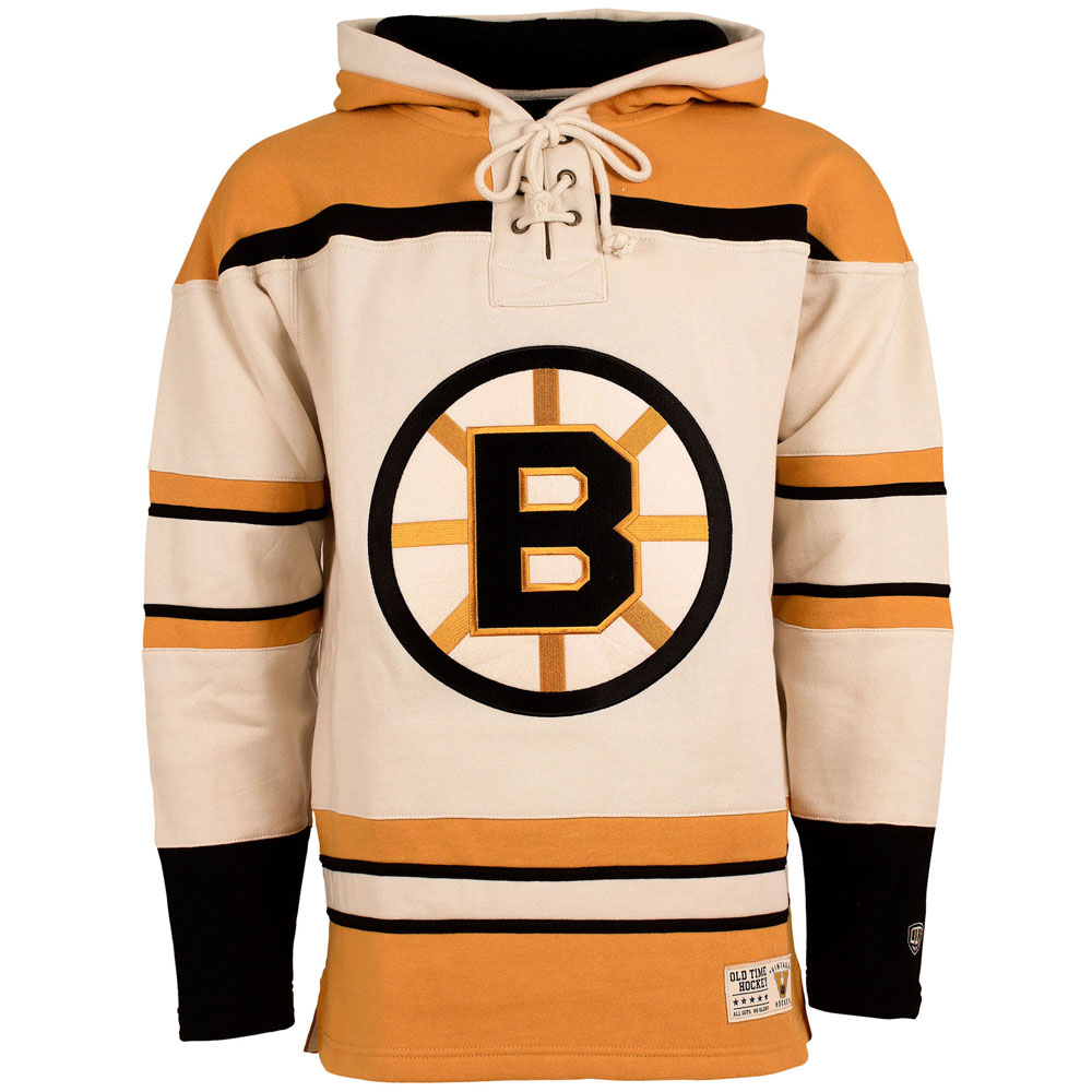 old time hockey nhl men's lacer heavyweight hoodie