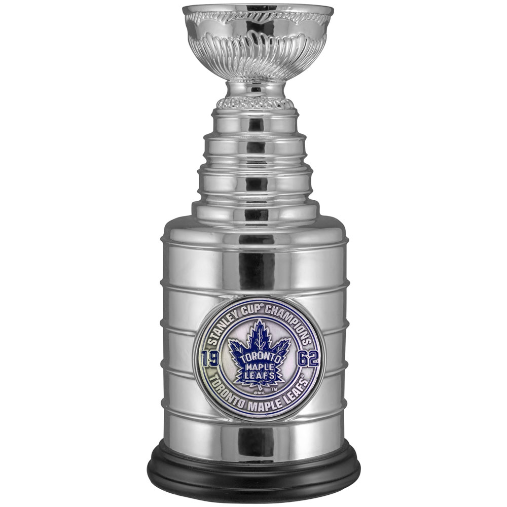 Thesportsdenca Toronto Maple Leafs 1962 Mini Stanley Cup Replica Trophy By Sports Vault 