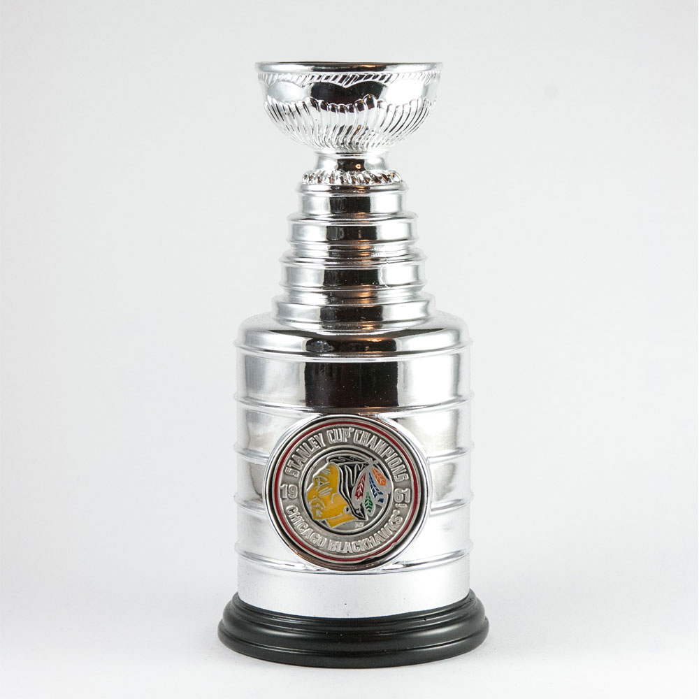 TheSportsDen.ca: Chicago Blackhawks 1961 Mini Stanley Cup Replica ...