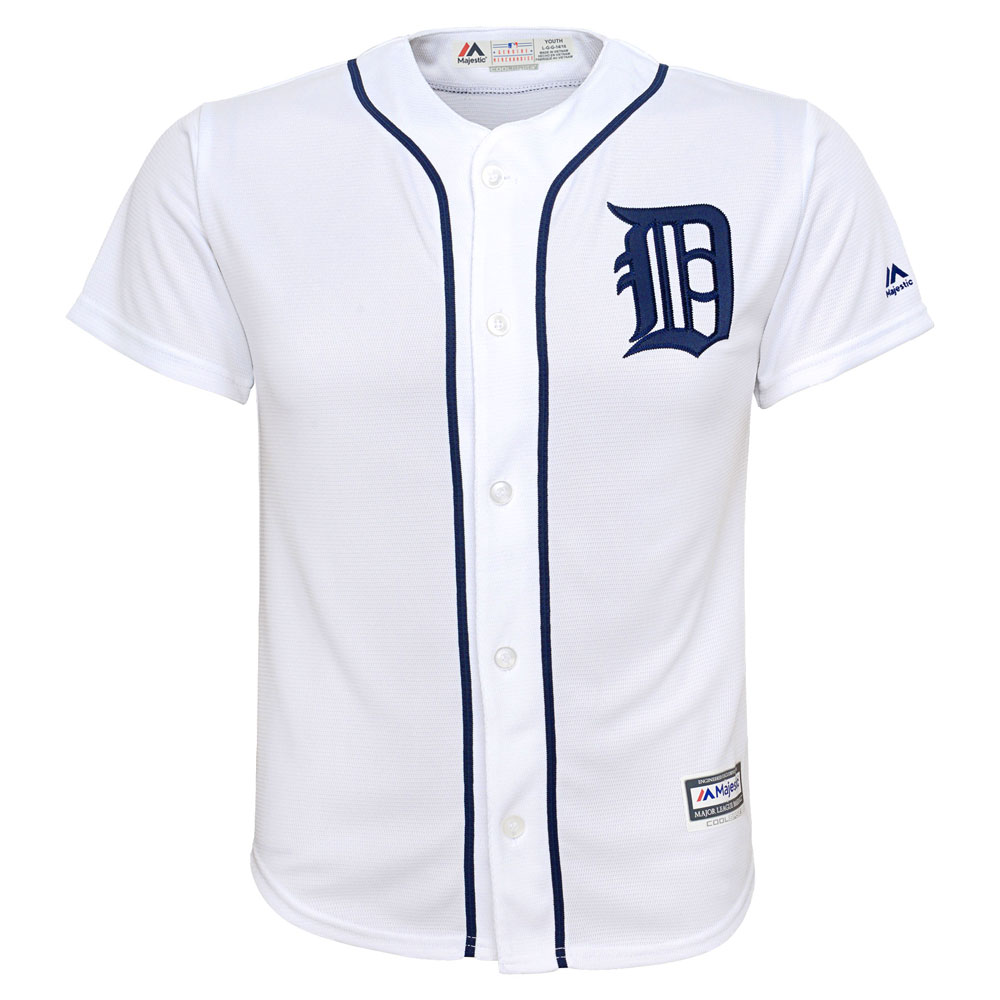 TheSportsDen.ca: Detroit Tigers Youth Cool Base Replica Home Jersey by ...