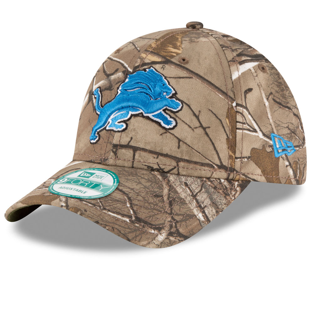 TheSportsDen.ca: Detroit Lions The League Realtree Camo Adjustable Hat ...