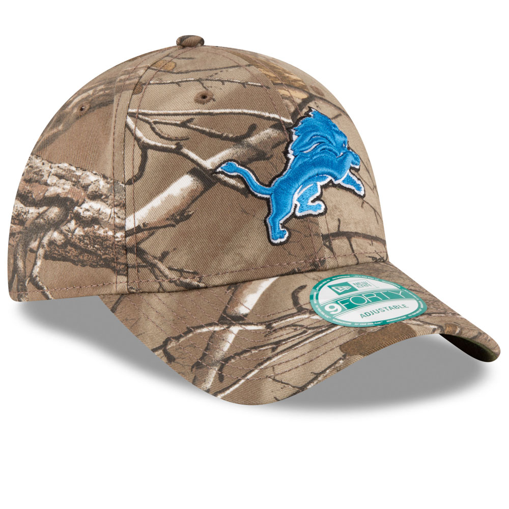 TheSportsDen.ca: Detroit Lions The League Realtree Camo Adjustable Hat ...