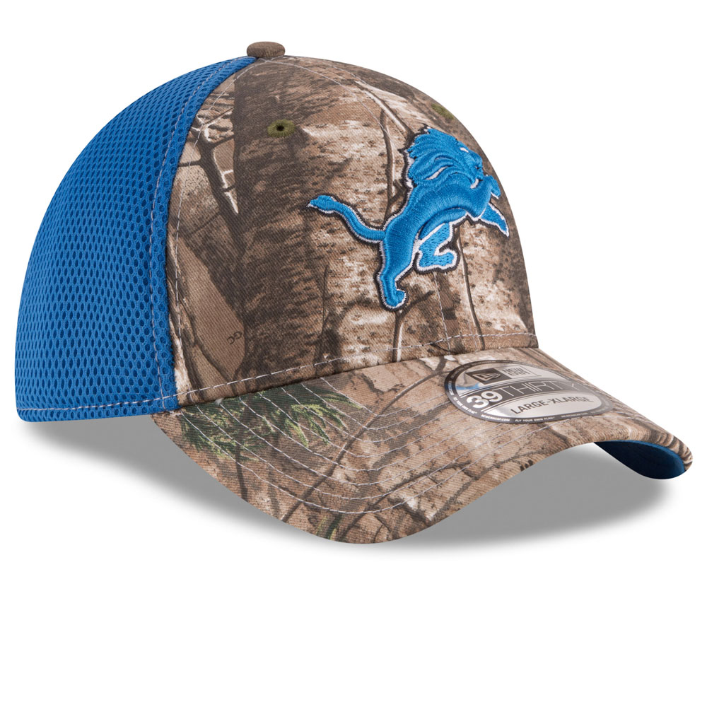TheSportsDen.ca: Detroit Lions Realtree Camo Neo Stretch Fit Hat by New Era