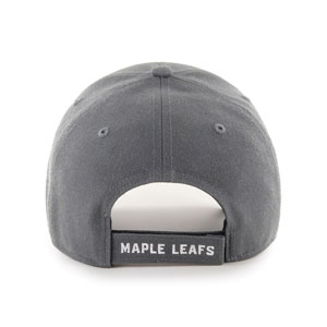 Toronto Maple Leafs Two Tone Charcoal/Black MVP Adjustable Hat by '47