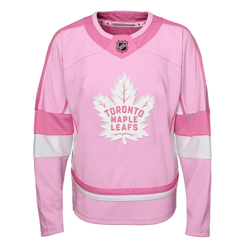 pink toronto maple leafs jersey