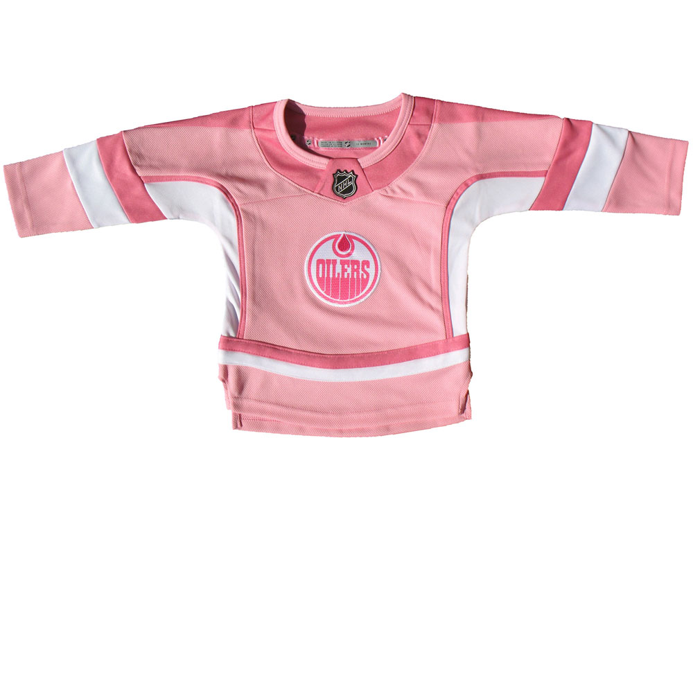 Edmonton Oilers Infant Girls Pink 